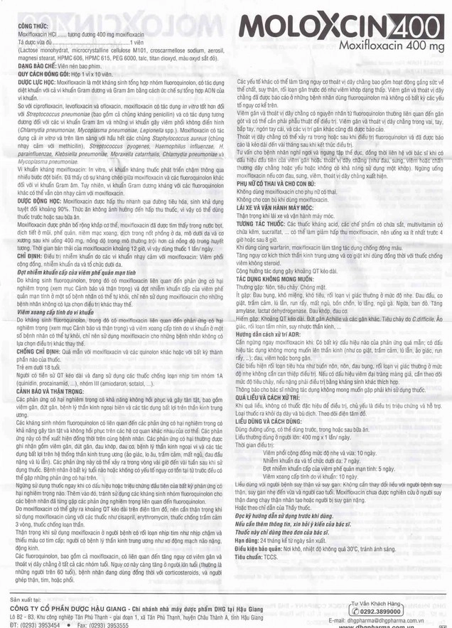 Moloxcin 400 HDSD