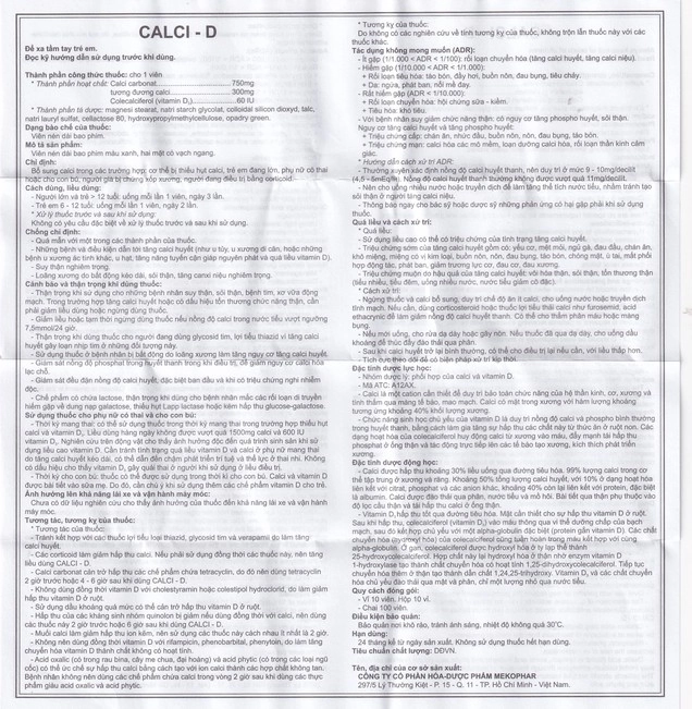 Calci-D HDSD