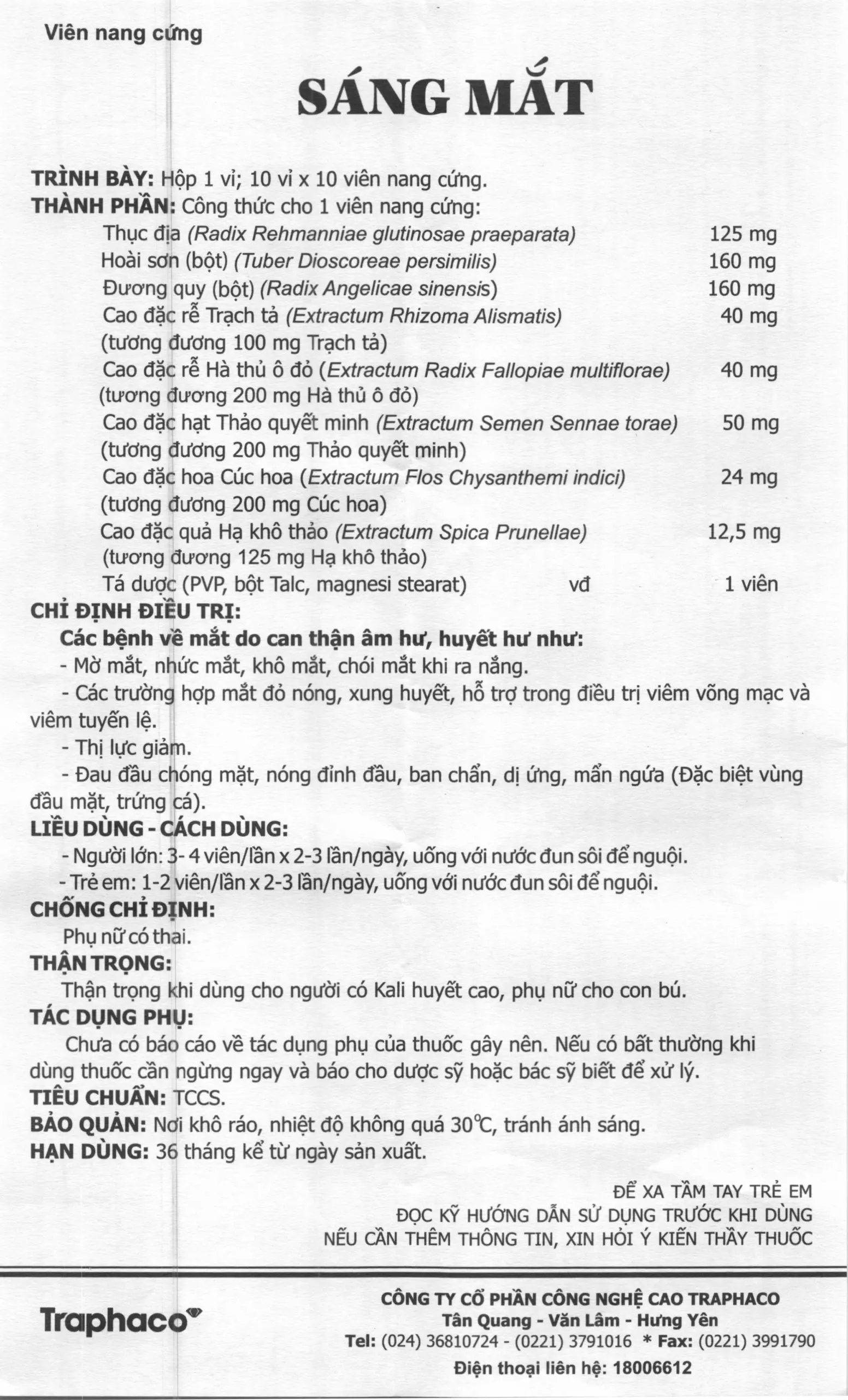 Sáng Mắt HDSD