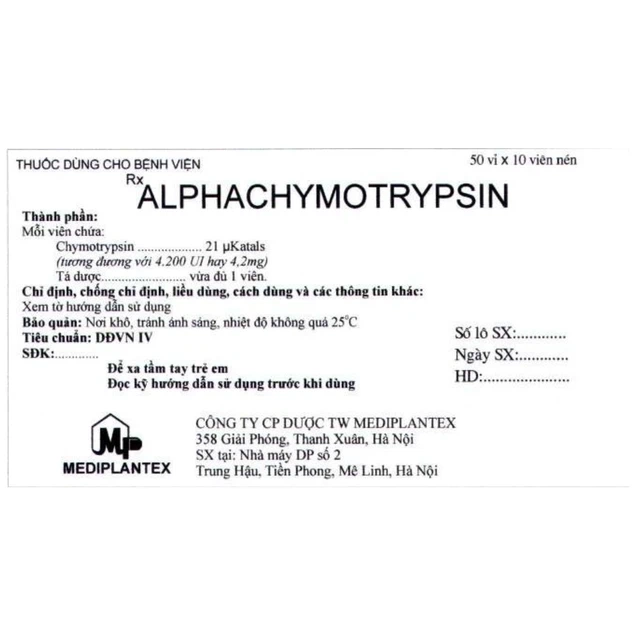 Alphachymotrypsin HDSD