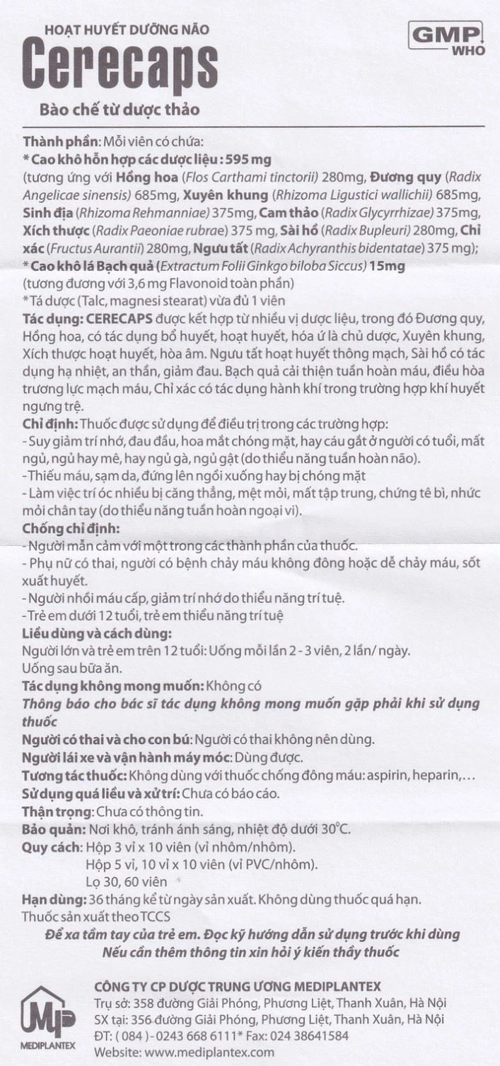 Cerecaps HDSD