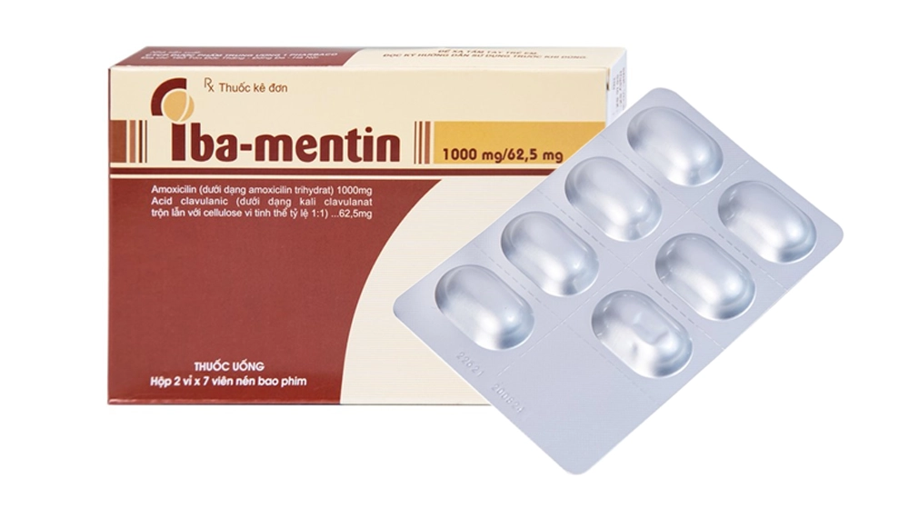 Iba-Mentin 1000mg/62.5mg