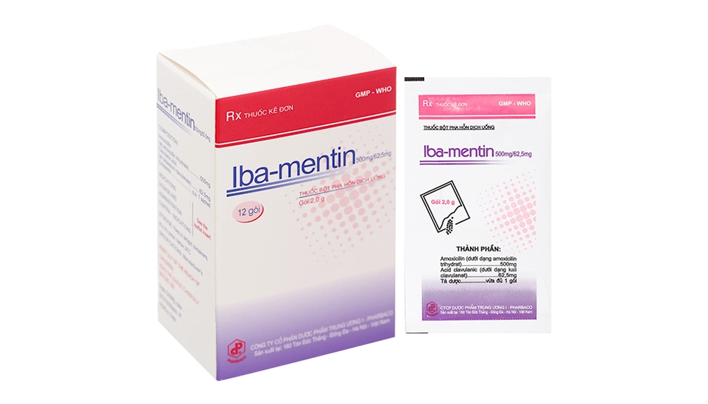 Iba-Mentin 500mg/62.5mg